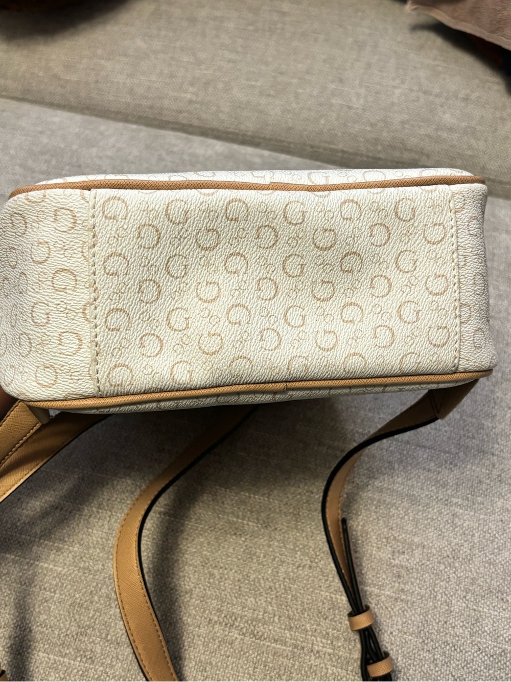 GUESS Manhattan Monogram Mini Backpack - Picture 10 of 11